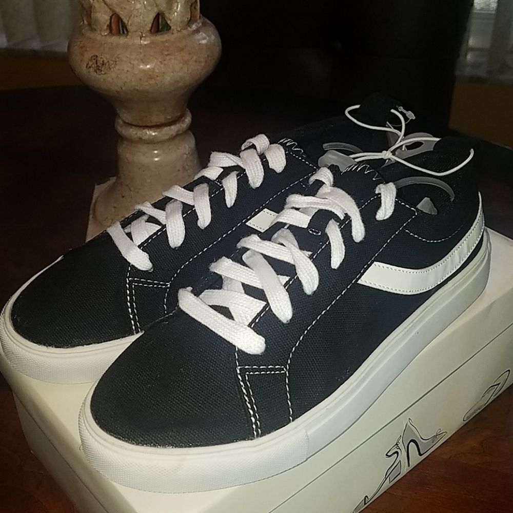 Black & white sneakers